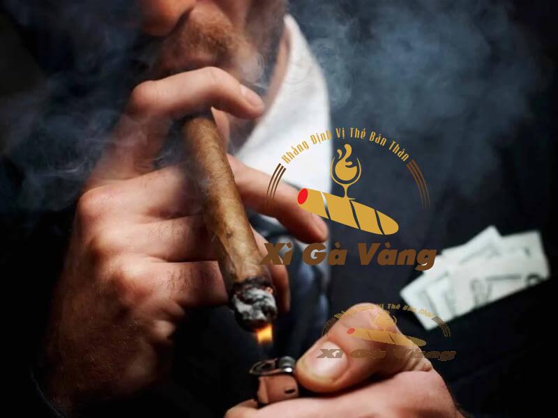Thưởng thức hương vị của cigar Leaf by Oscar